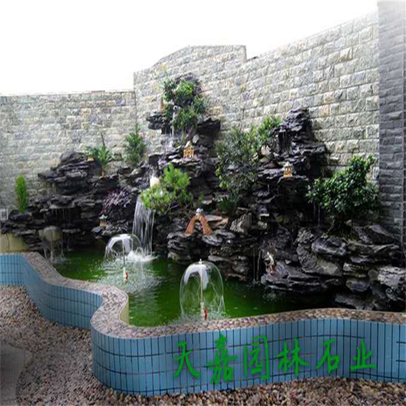 青州小庭院水景设计